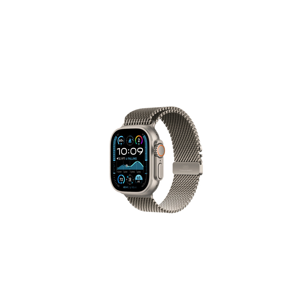 Pre-Owned Apple Watch Ultra 3 Natural Titanium Case Milanese Loop