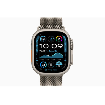 Pre-Owned Apple Watch Ultra 3 Natural Titanium Case Milanese Loop