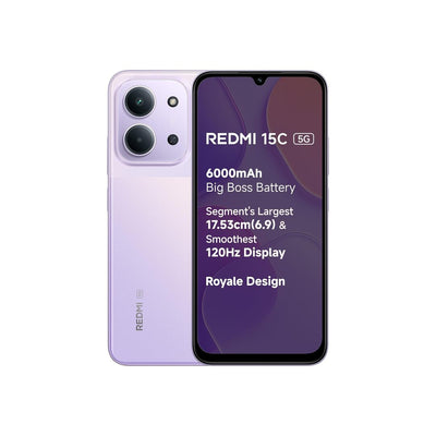 Redmi 15C 5G Dusk Purple