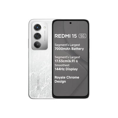Redmi 15 5G Frosted White