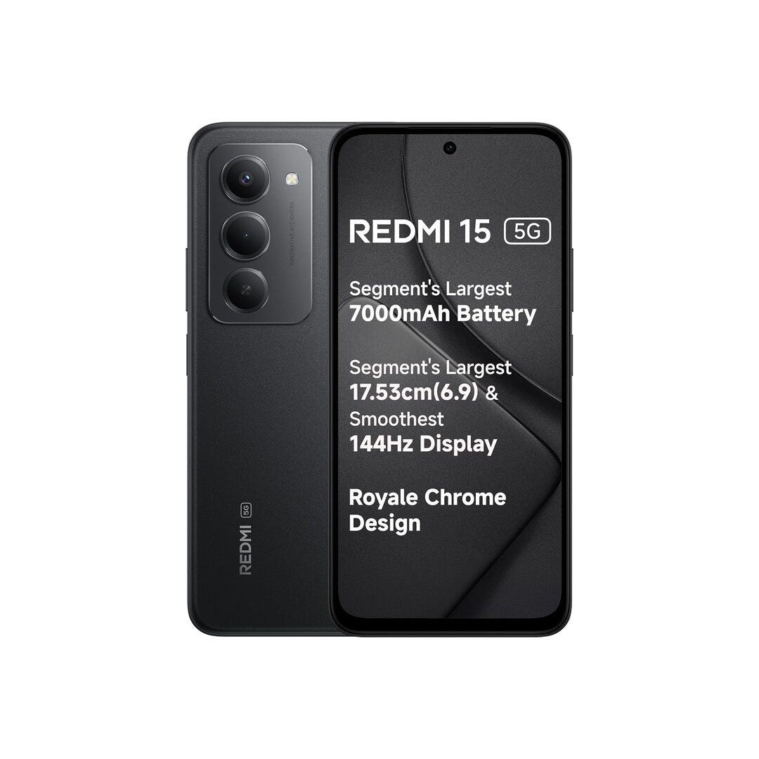 Redmi 15 5G Midnight Black