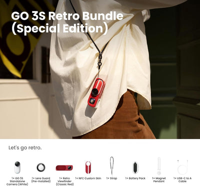 Insta360 GO 3S Retro Bundle SE