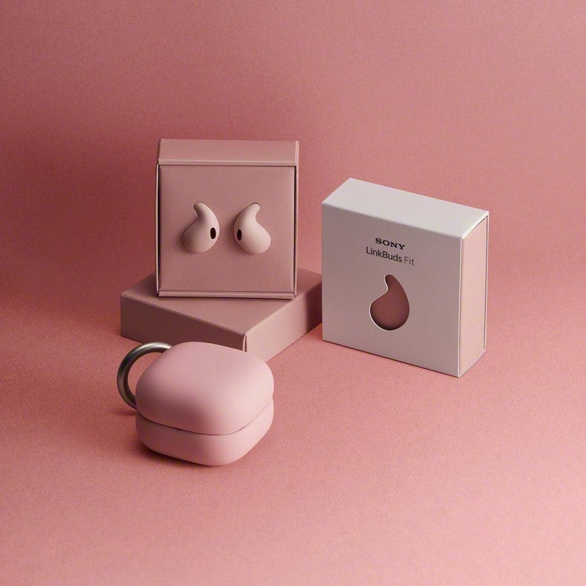 Sony Air Fitting Supporters for LinkBuds Fit Ash Pink