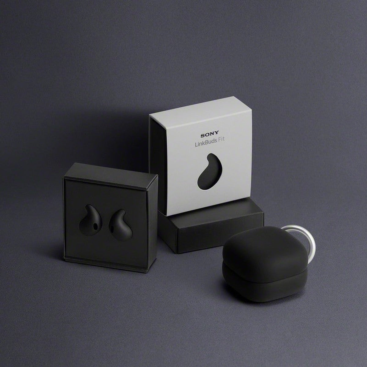 Sony Air Fitting Supporters for LinkBuds Fit Pure Black