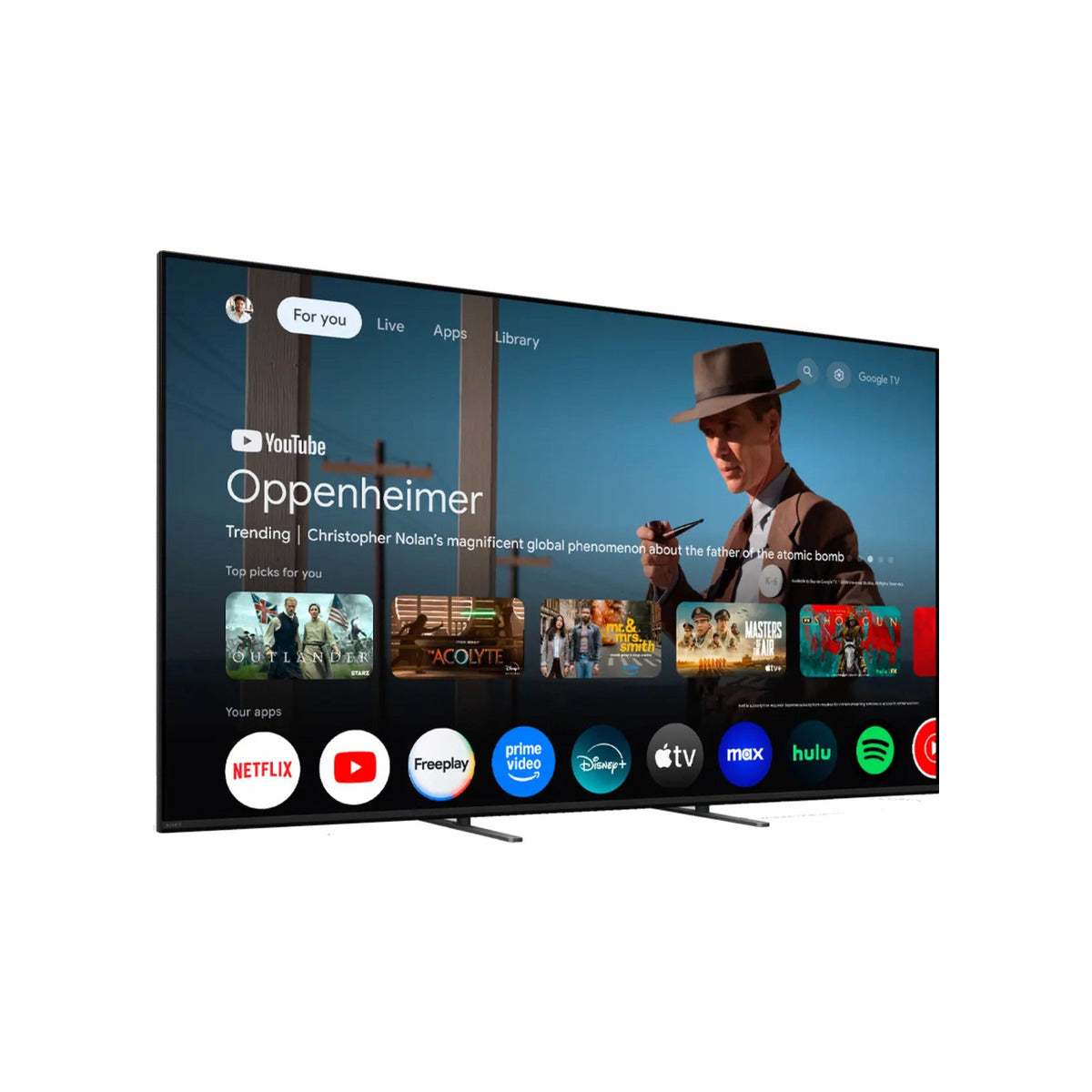 Sony BRAVIA 5 55-inch Class Mini LED 4K HDR Google TV (2025)