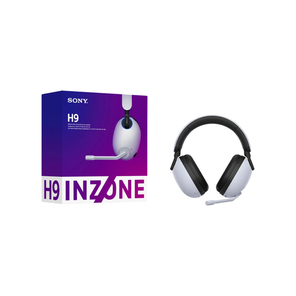 Sony INZONE H9 Wireless Noise Canceling Gaming Headset - White