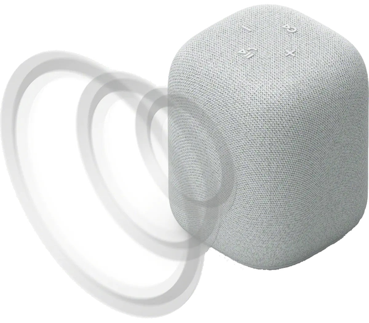 Sony LinkBuds Portable Wireless Speaker - White official product image