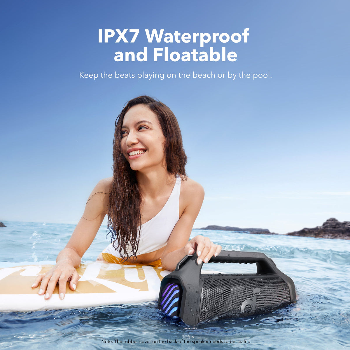 Soundcore Boom 2 Plus Outdoor Bass Bluetooth Speaker Phantom Black