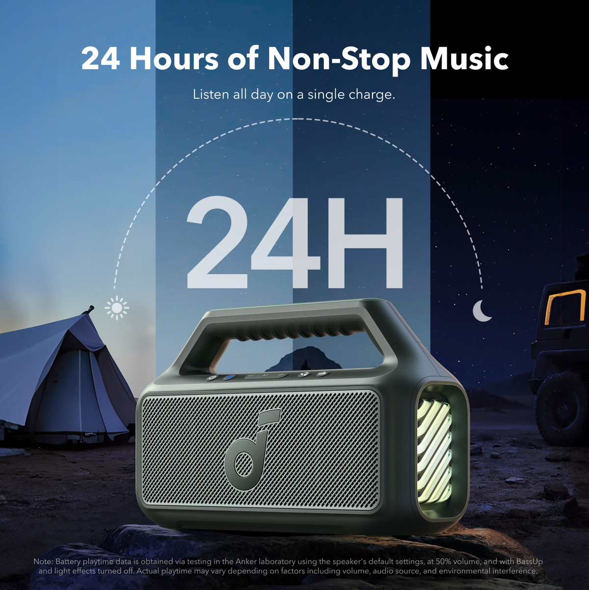 Soundcore Boom 2 Portable Bluetooth Speaker Adventure Green