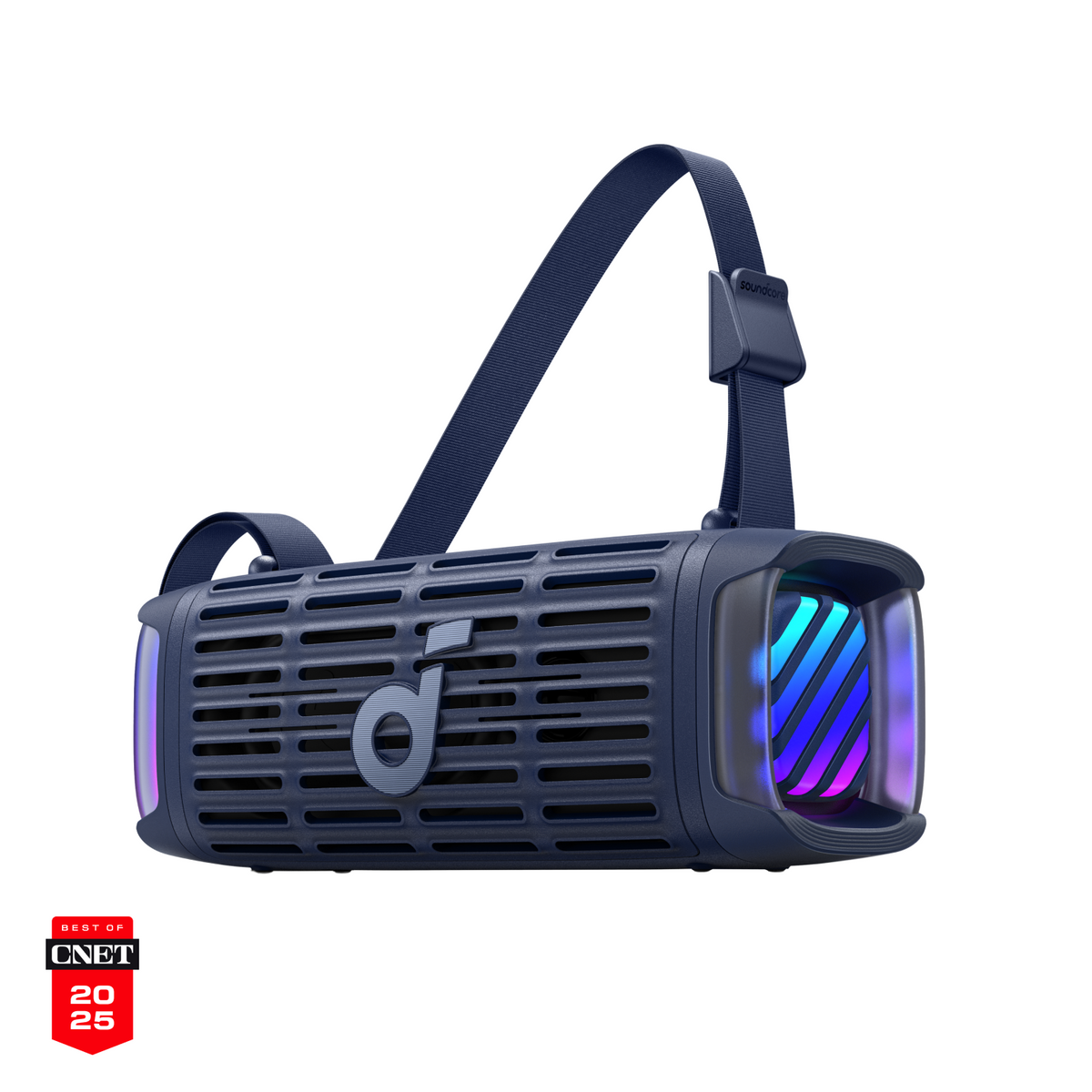 Soundcore Boom 3i Portable Rugged Outdoor Speaker Deep Ocean Blue