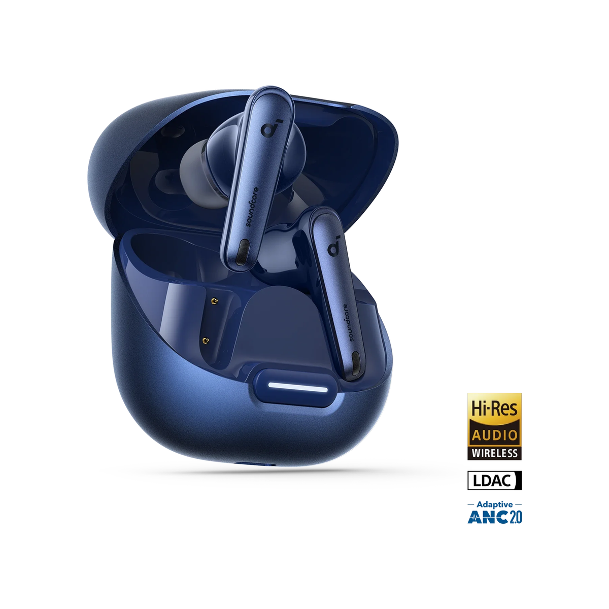 Soundcore Liberty 4 NC Wireless Earbuds Navy Blue