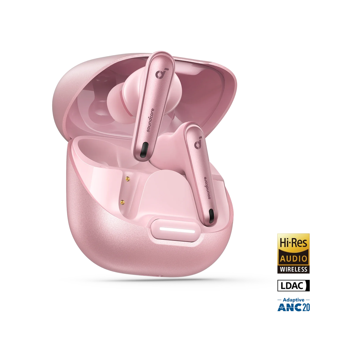 Soundcore Liberty 4 NC Wireless Earbuds Pastel Pink