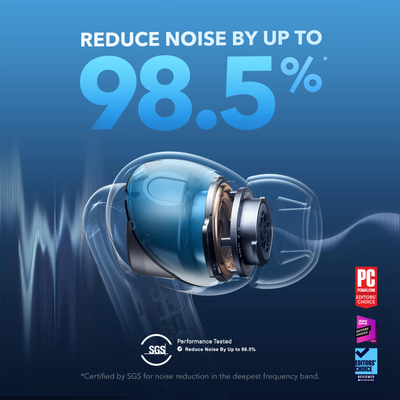Soundcore Liberty 4 NC Wireless Earbuds Velvet Black