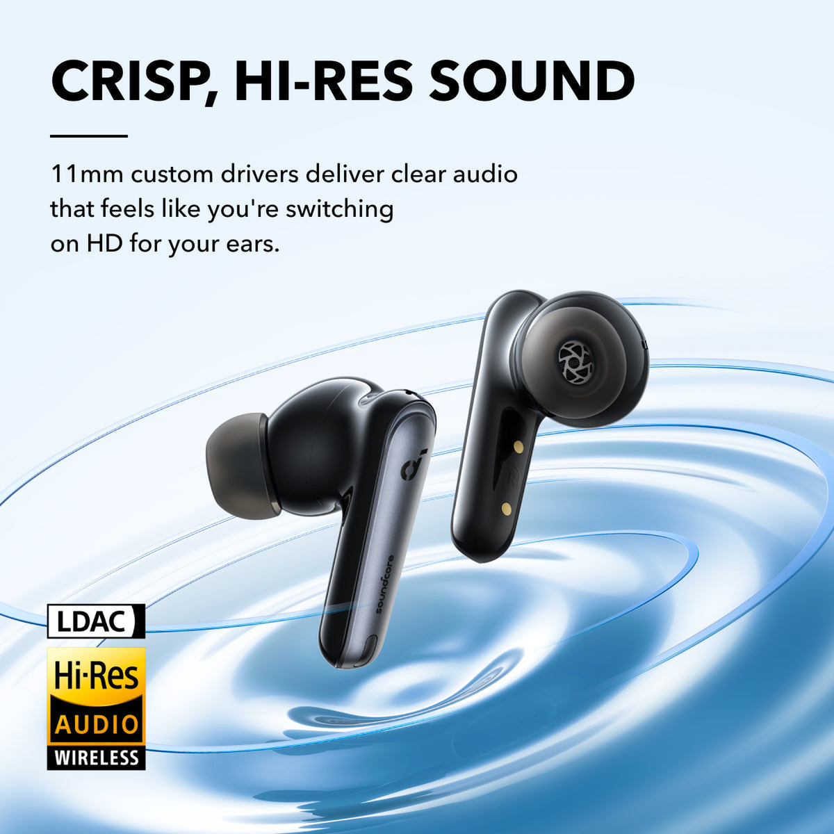 Soundcore Liberty 4 NC Wireless Earbuds Velvet Black