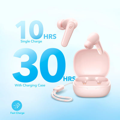 Soundcore P20i True Wireless Earbuds Pink
