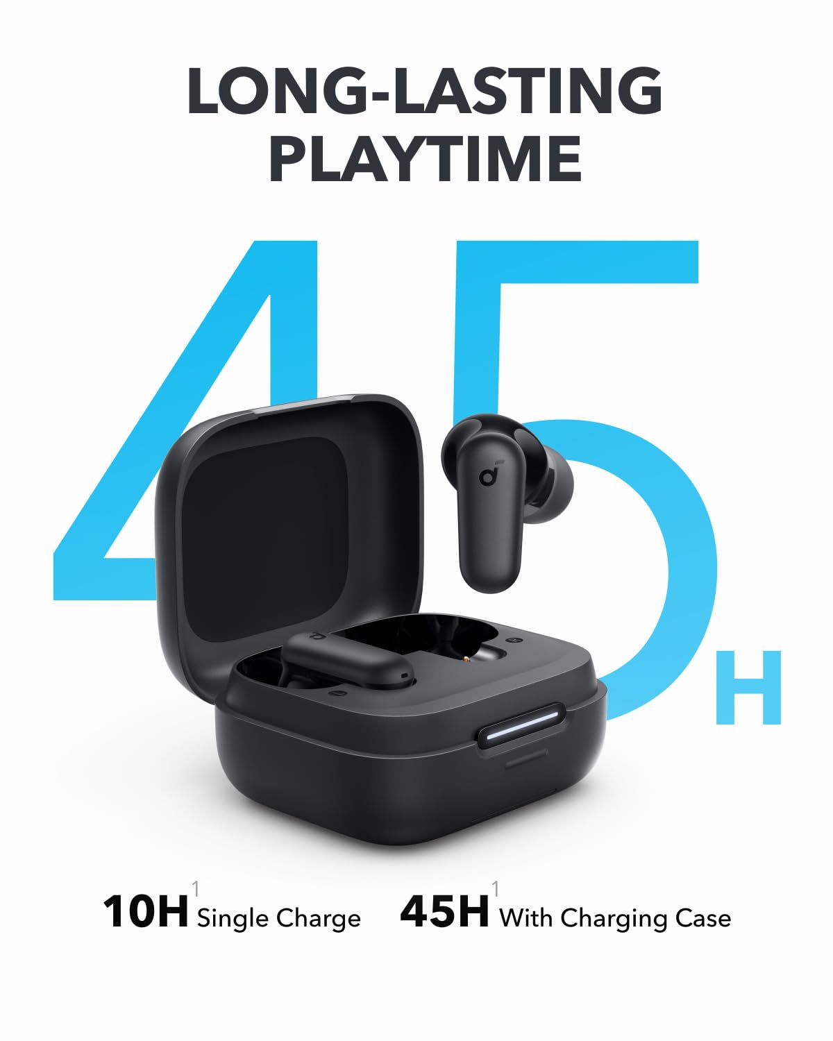 Soundcore P30i Noise Cancelling Earbuds Black