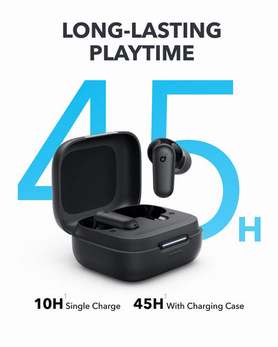 Soundcore P30i Noise Cancelling Earbuds Black