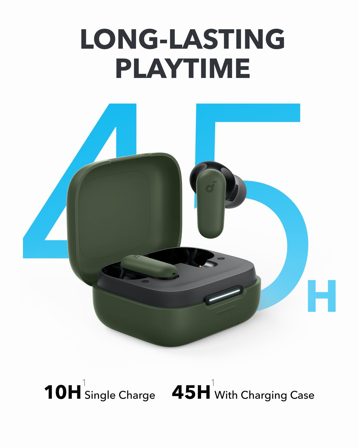 Soundcore P30i Noise Cancelling Earbuds Green