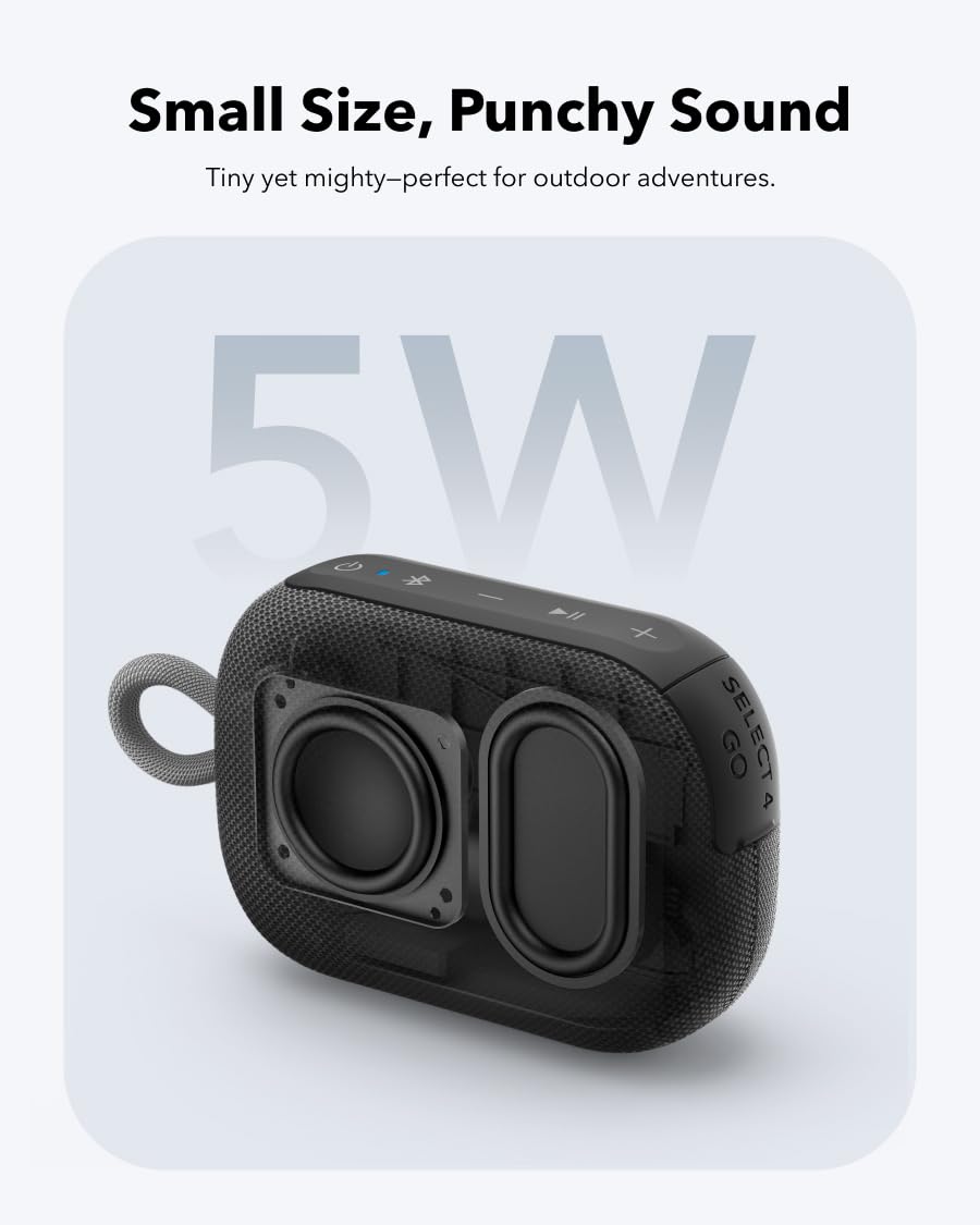 Soundcore Select 4 Go Bluetooth Speaker Midnight Black