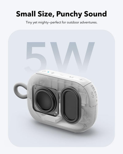 Soundcore Select 4 Go Bluetooth Speaker Pearl White