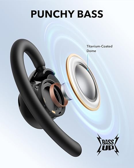 Soundcore V20i Open-Ear Earbuds Black