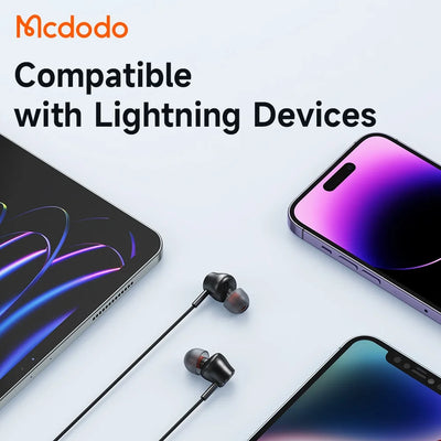 Mcdodo Stereo Earphone for Lightning