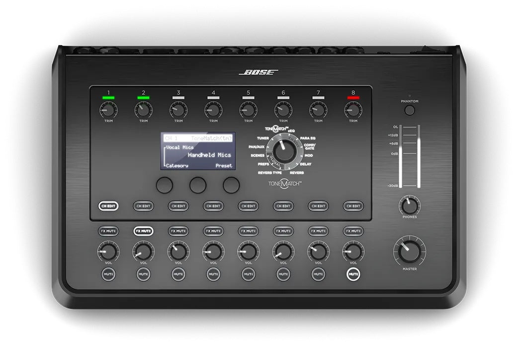 T8S ToneMatch® mixer - Black
