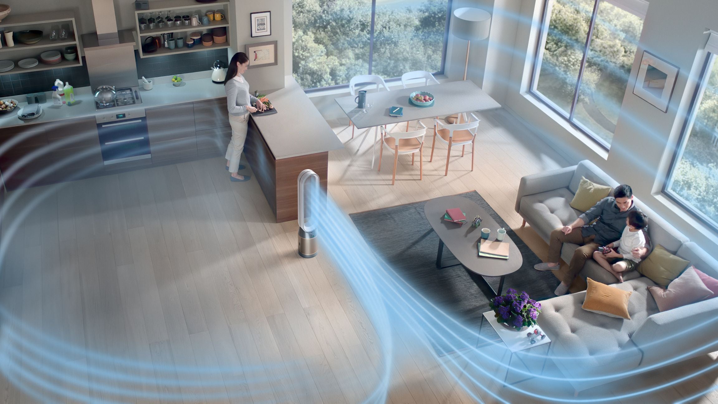 Dyson Purifier Cool Formaldehyde™ TP09 purifying fan