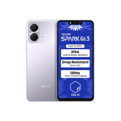 Tecno Spark Go 3 Aurora Purple