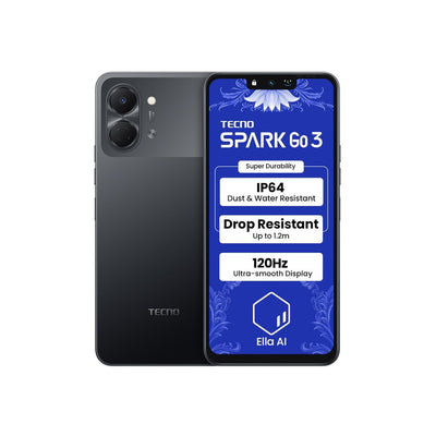 Tecno Spark Go 3 Ink Black