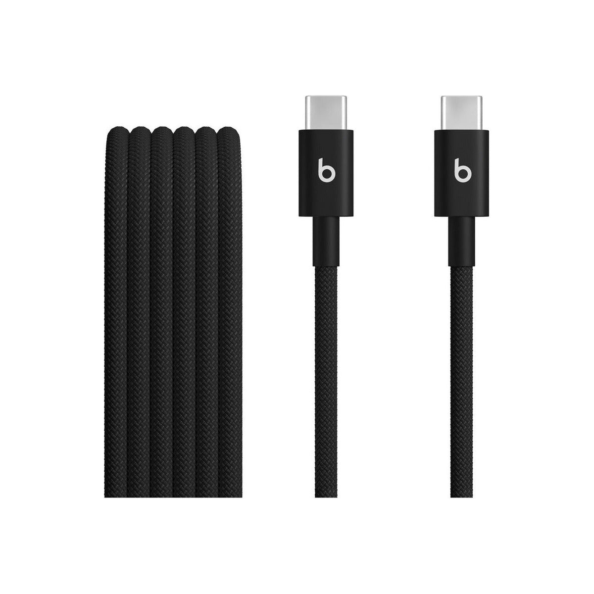 Two-Pack Beats USB-C to USB-C Woven Cables – Bolt Black
