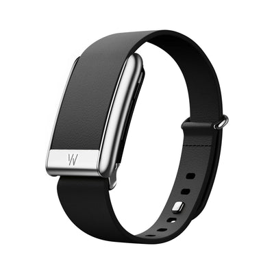 WHOOP 5.0 LeatherLuxe Straight Band Chestnut / Cream with Titanium - L
