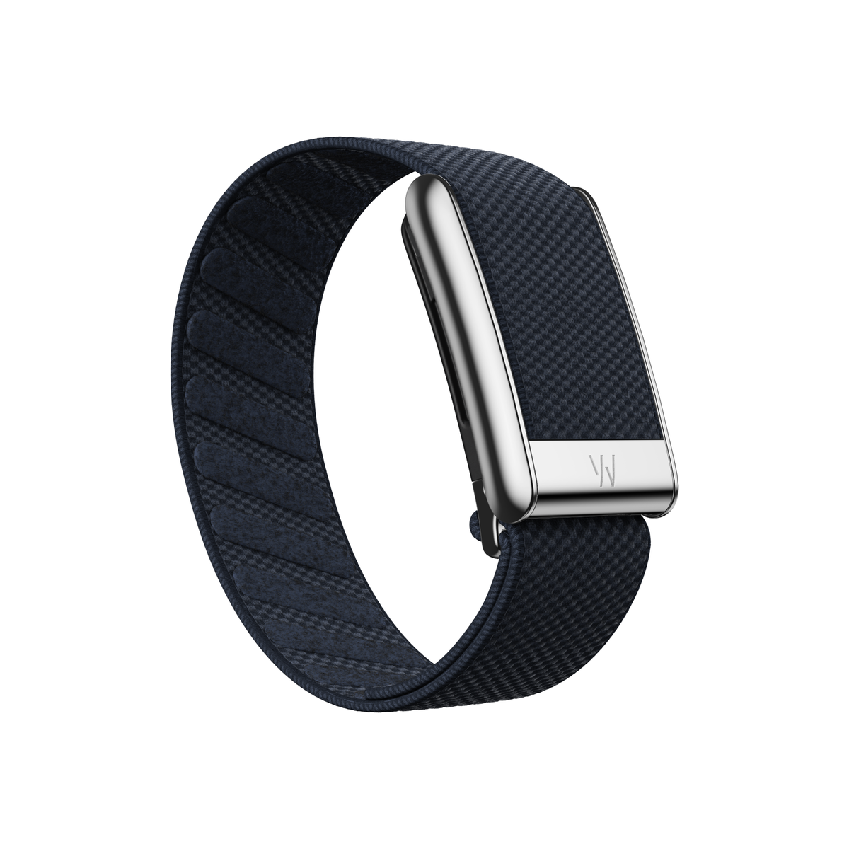 WHOOP 5.0 SuperKnit Luxe Band Midnight with Titanium