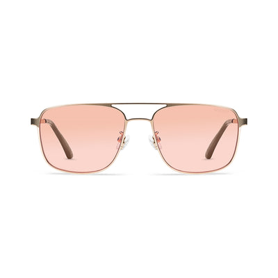 WHOOP Blue Light Glasses Drift Light Gold With Evening Lenses