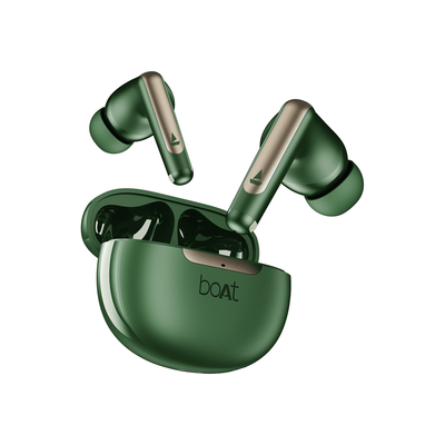 boAt Airdopes 141 Elite ANC Green