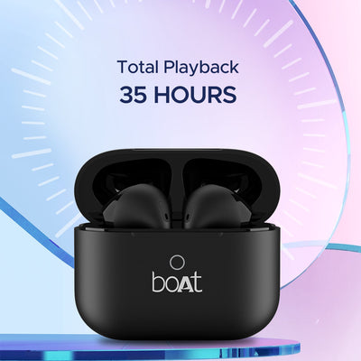 boAt Airdopes Alpha True Wireless Earbuds Jet Black