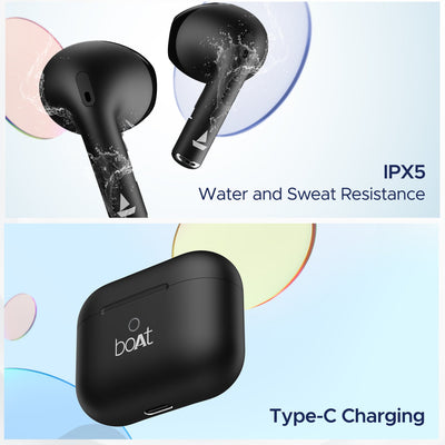 boAt Airdopes Alpha True Wireless Earbuds Jet Black