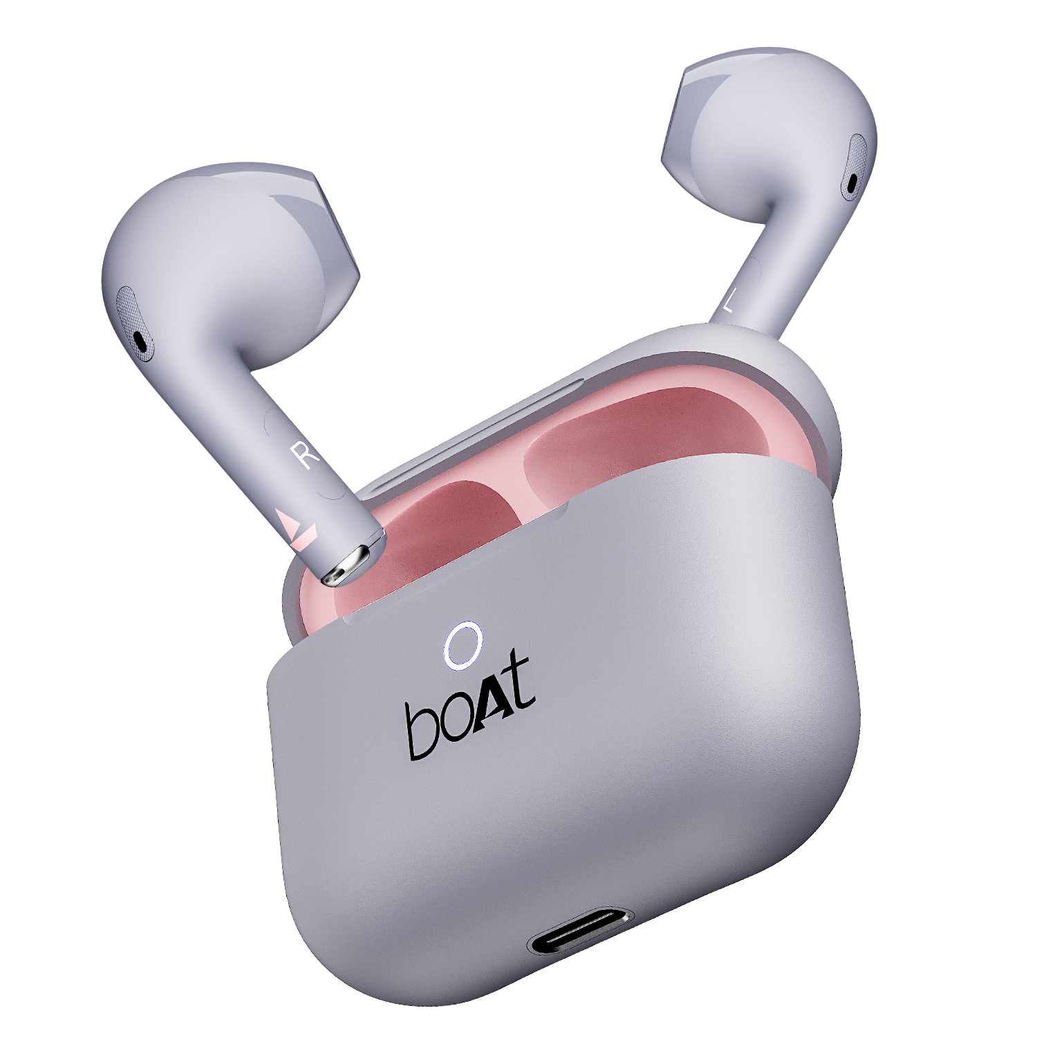 boAt Airdopes Alpha True Wireless Earbuds Peach Dusk