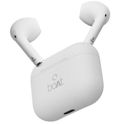 boAt Airdopes Alpha True Wireless Earbuds Swedish White