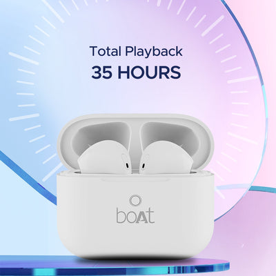 boAt Airdopes Alpha True Wireless Earbuds Swedish White