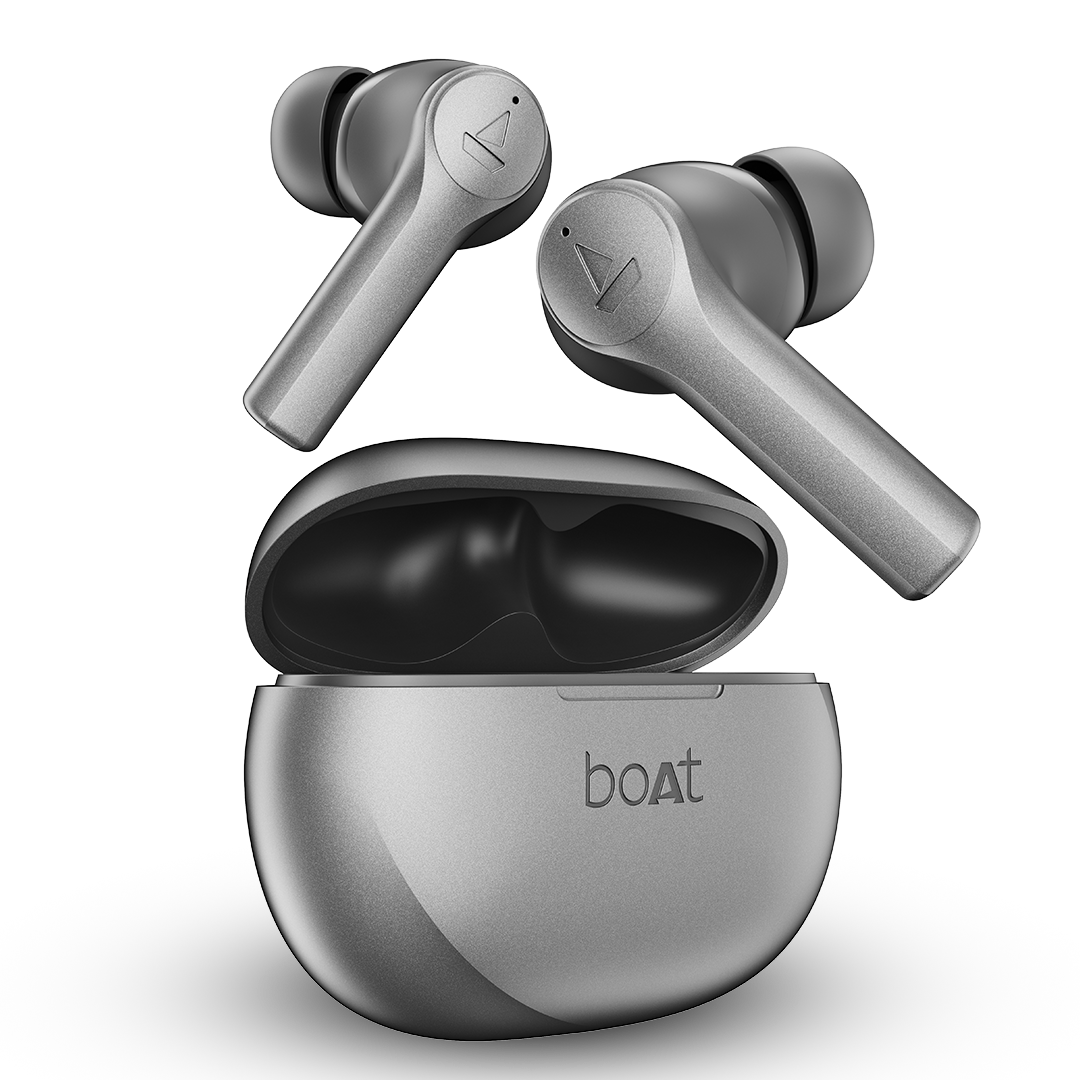 boAt Airdopes Supreme Wireless Earbuds Metallic Grey