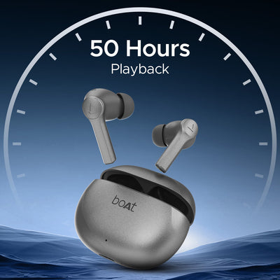 boAt Airdopes Supreme Wireless Earbuds Metallic Grey