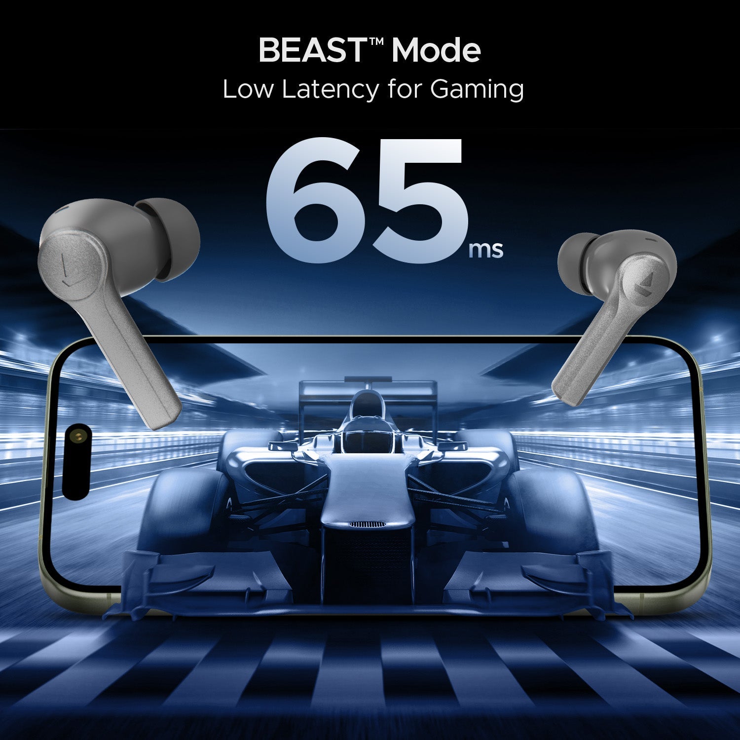 boAt Airdopes Supreme Wireless Earbuds Metallic Grey