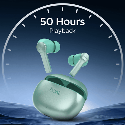 boAt Airdopes Supreme Wireless Earbuds Sage Green