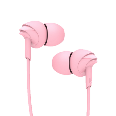 boAt Bassheads 100 Wired Earphones Pink