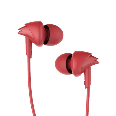 boAt Bassheads 100 Wired Earphones Red