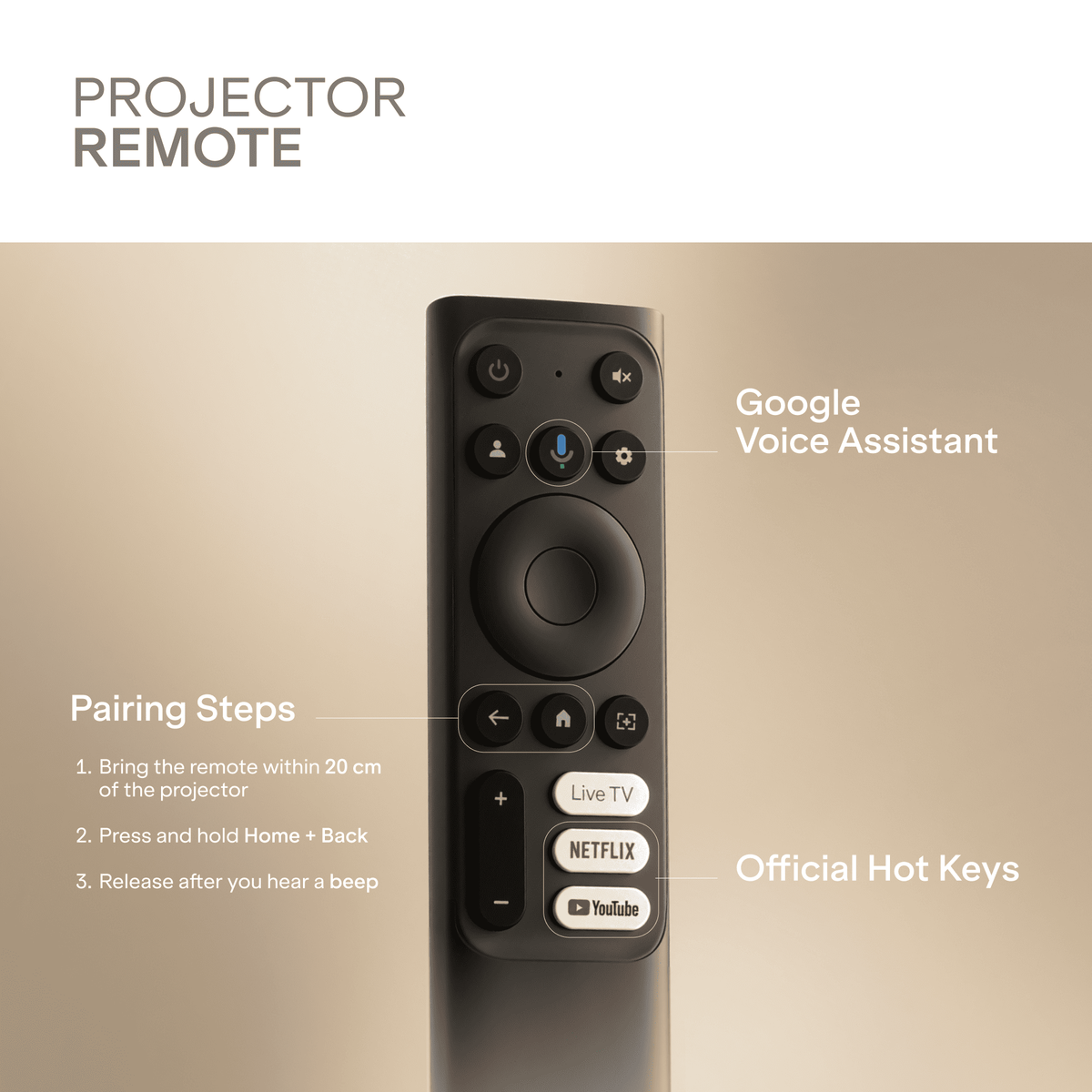 boAt Cinehead F1 Pro Smart Projector Celestial Black