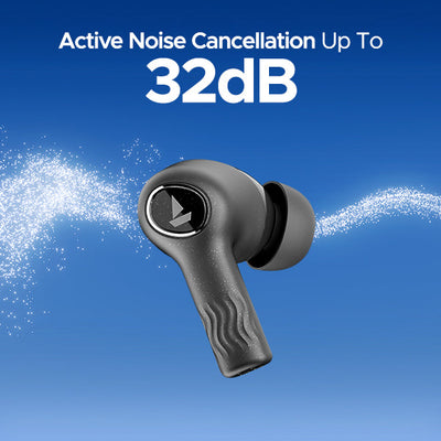 boAt Nirvana Ion ANC Wireless Earbuds Crystal Black