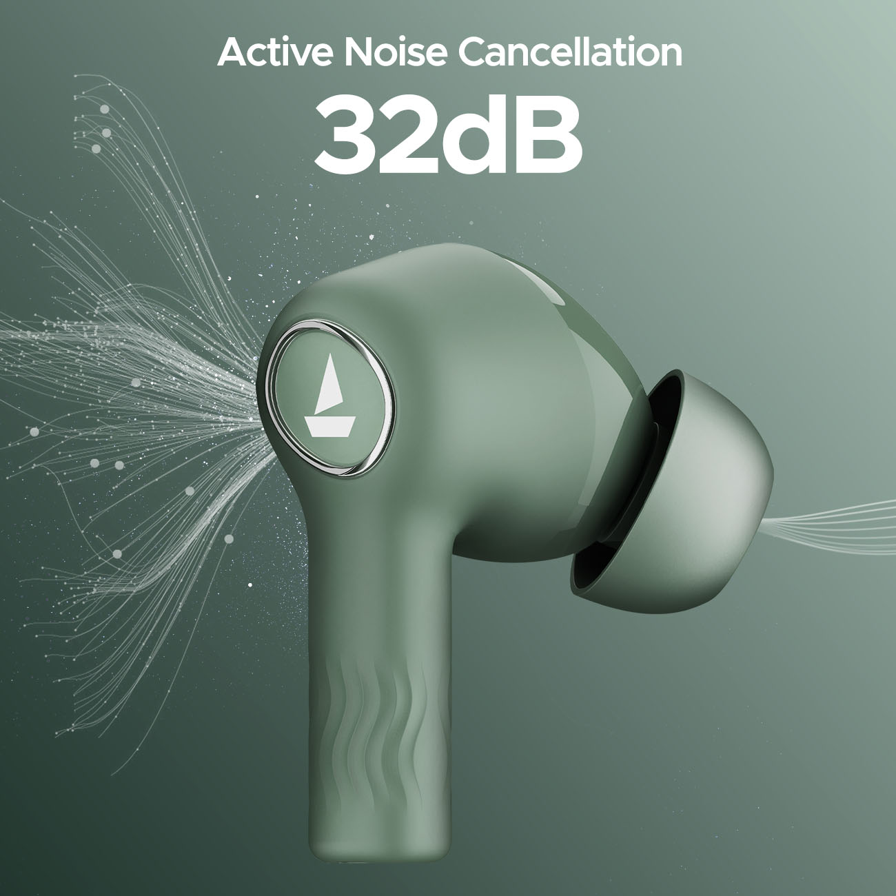 boAt Nirvana Ion ANC Wireless Earbuds Northern Lights