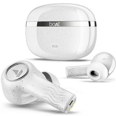 boAt Nirvana Ion ANC Wireless Earbuds Quartz White